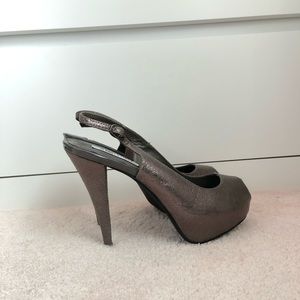 NEW Sparkly Gray Pumps